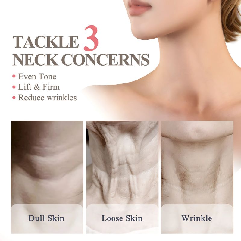 Neck Care Set - Collagen Mask + Astaxanthin Serum