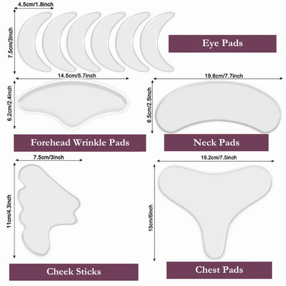 16 Reusable Silicone Patches
