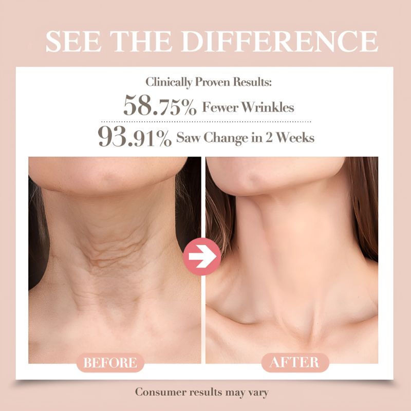 Neck Care Set - Collagen Mask + Astaxanthin Serum