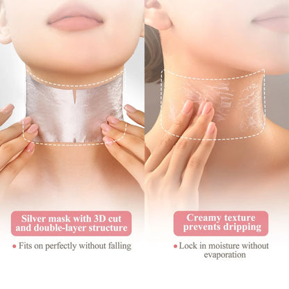 Neck Care Set - Collagen Mask + Astaxanthin Serum